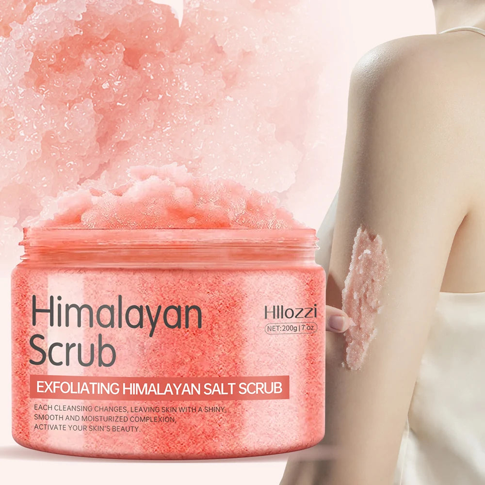 Himalayan salt scrub for skin