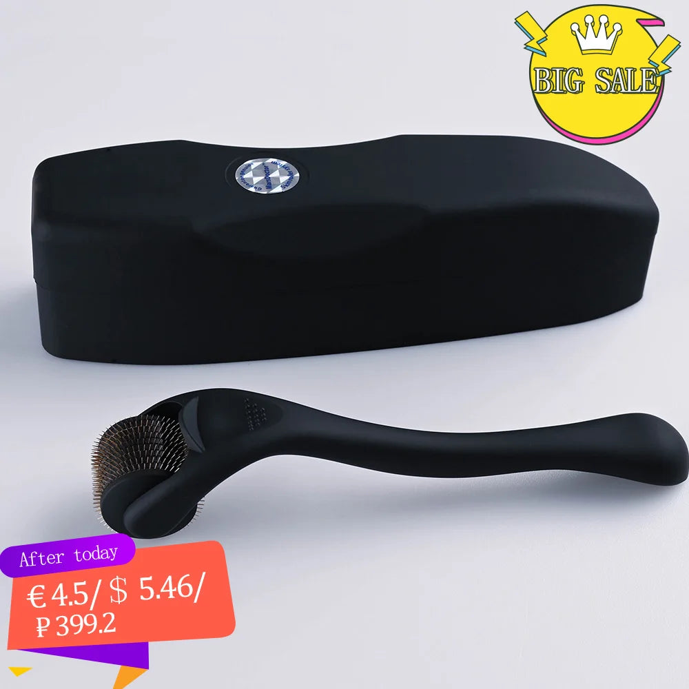 Beard Derma Roller Titanium For Hair Growth