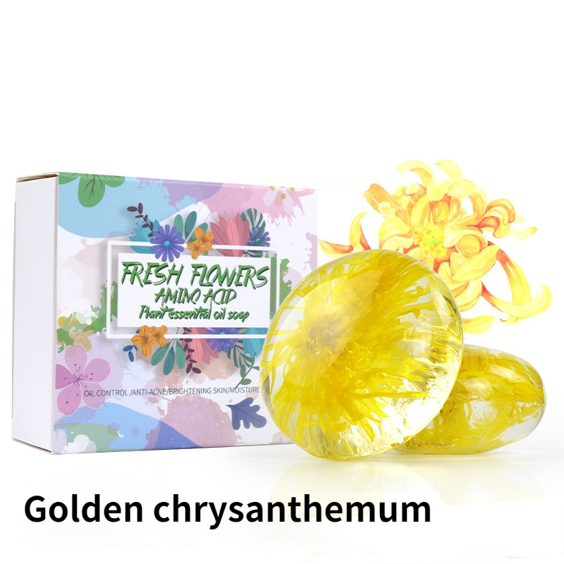 Amino Acid Floral Handmade Bar Soap