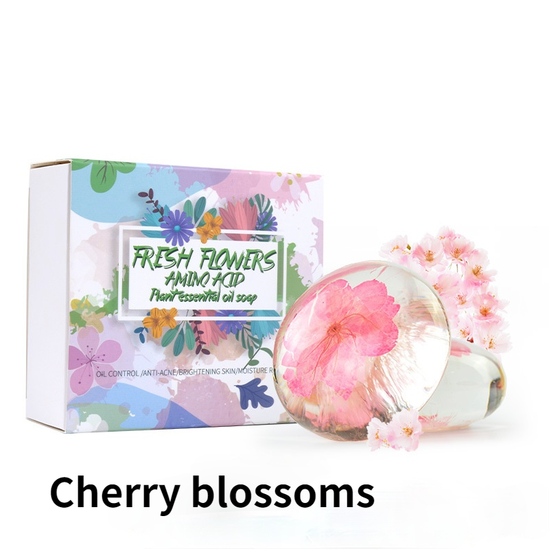 Amino Acid Floral Handmade Bar Soap