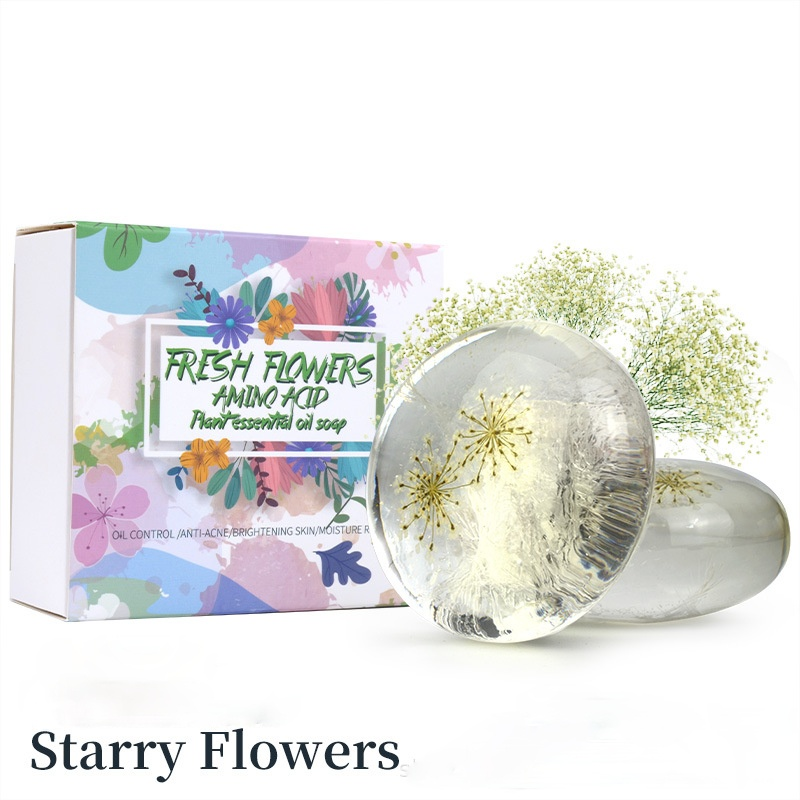 Amino Acid Floral Handmade Bar Soap