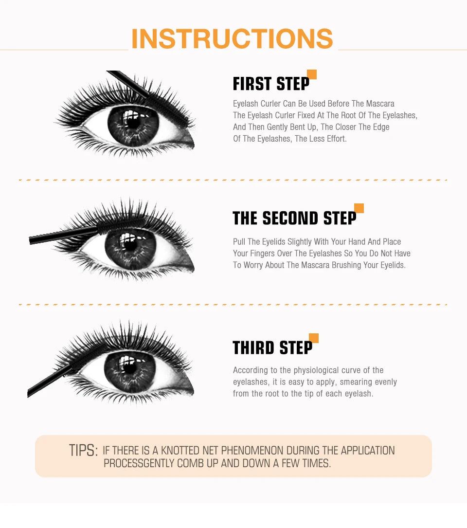 3D Mascara Lengthening Black Lash Eyelash