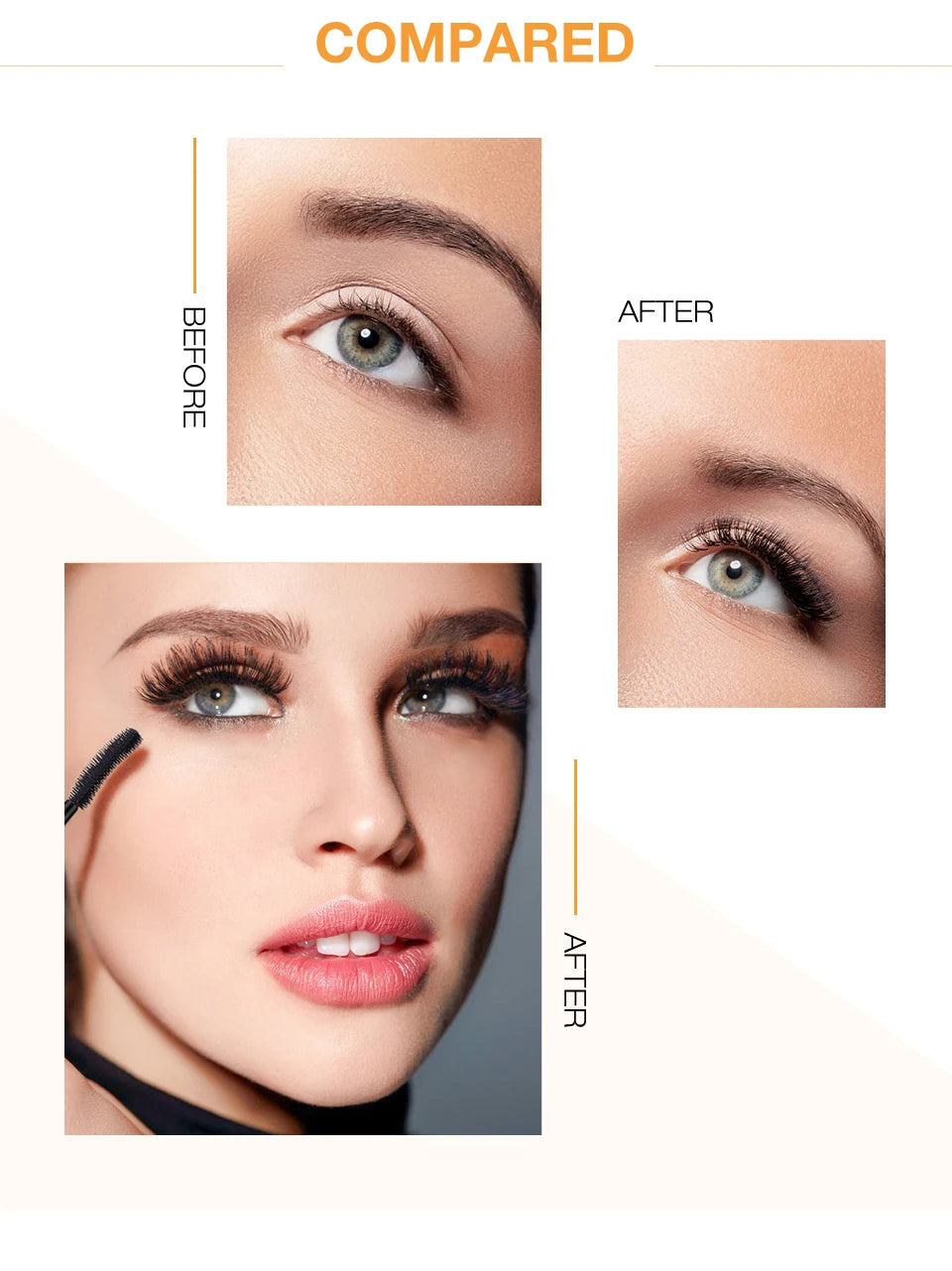 3D Mascara Lengthening Black Lash Eyelash