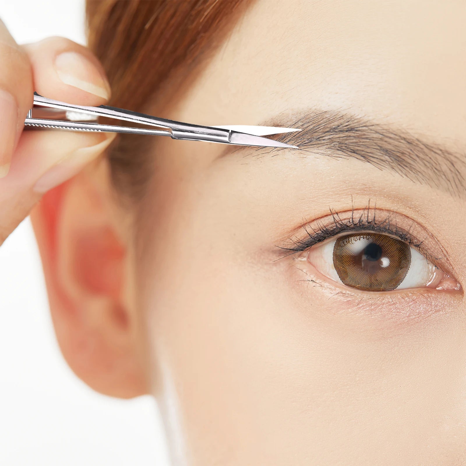 Stainless Steel Eyebrow Makeup Scissors