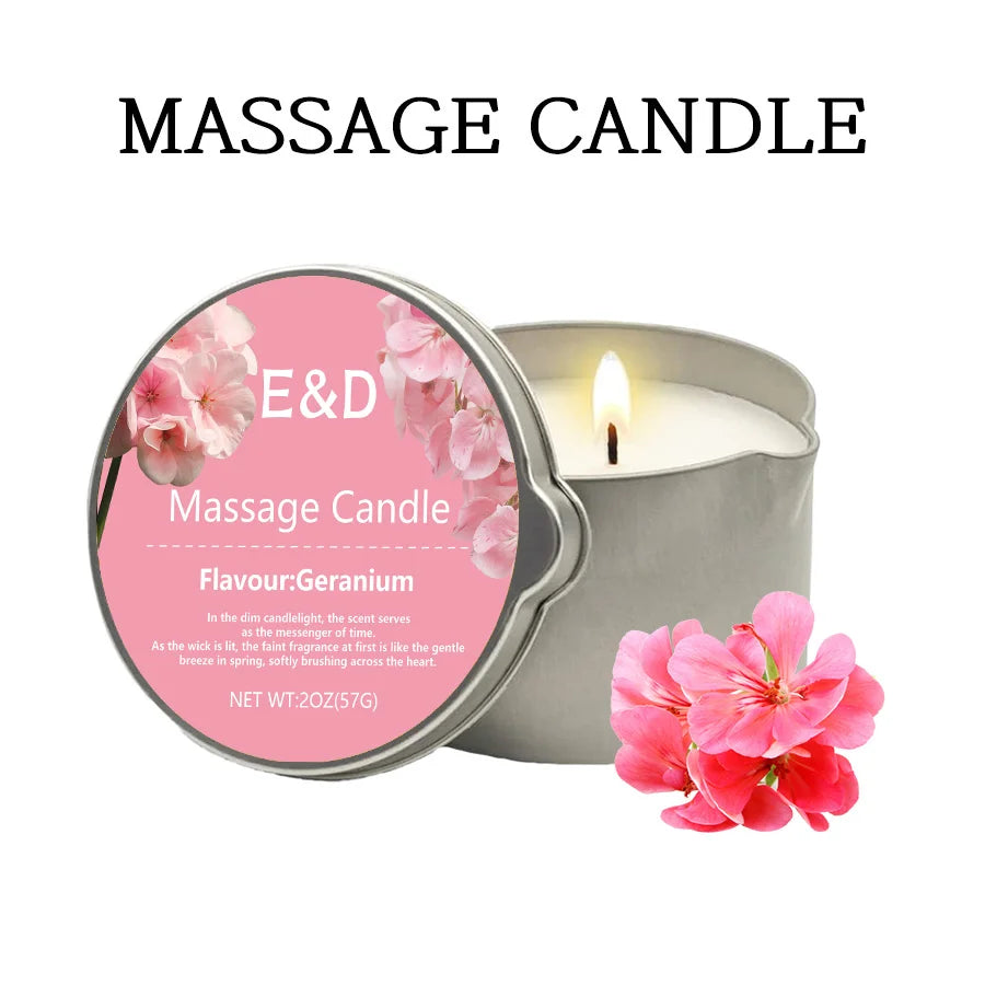 Massage Oil Aromatherapy Candle
