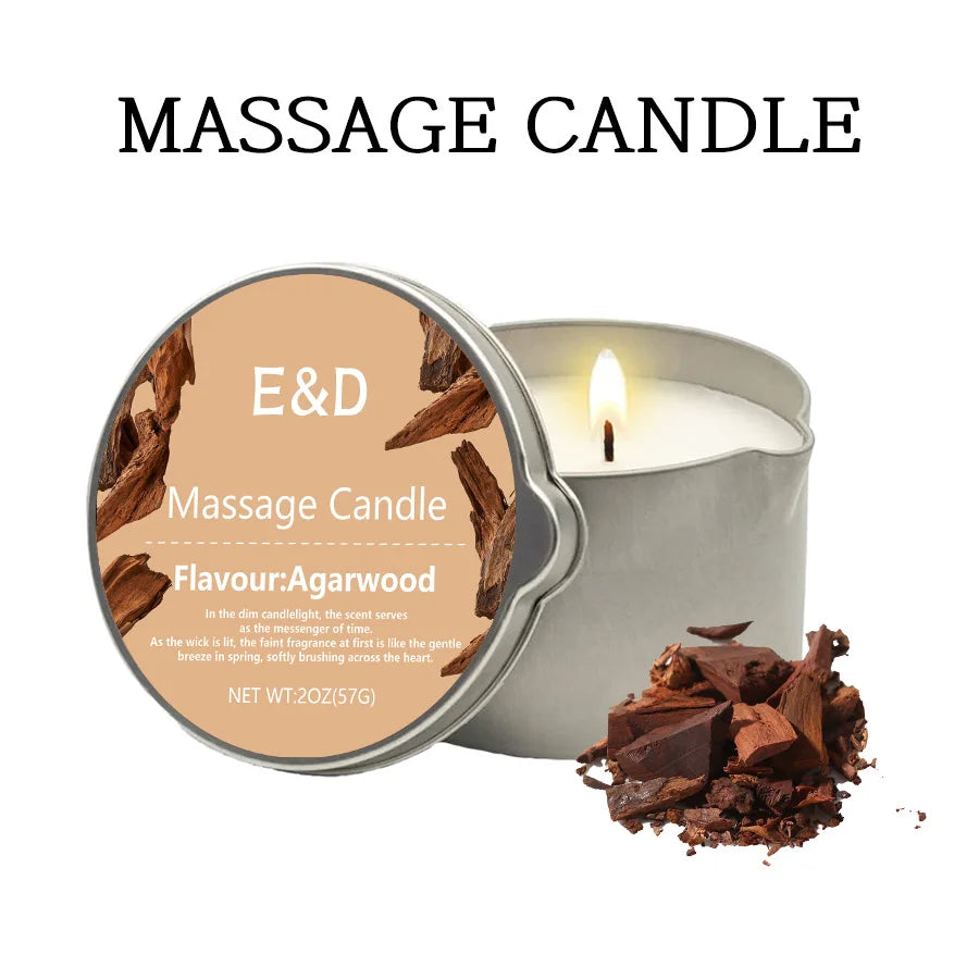 Massage Oil Aromatherapy Candle