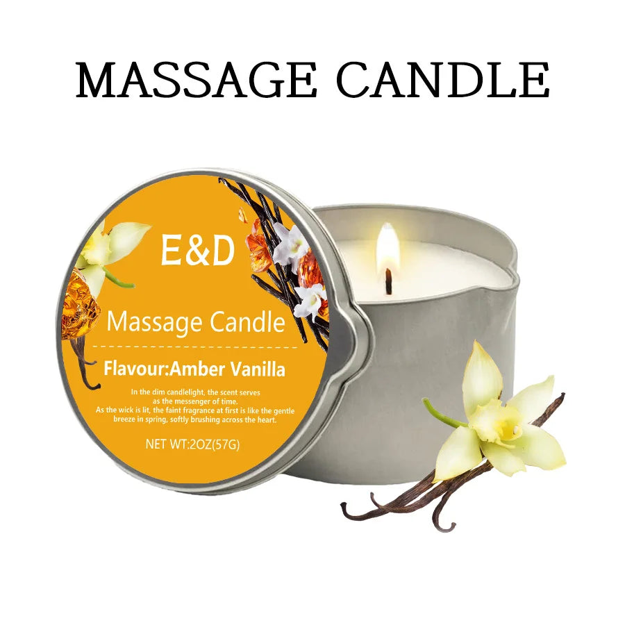 Massage Oil Aromatherapy Candle