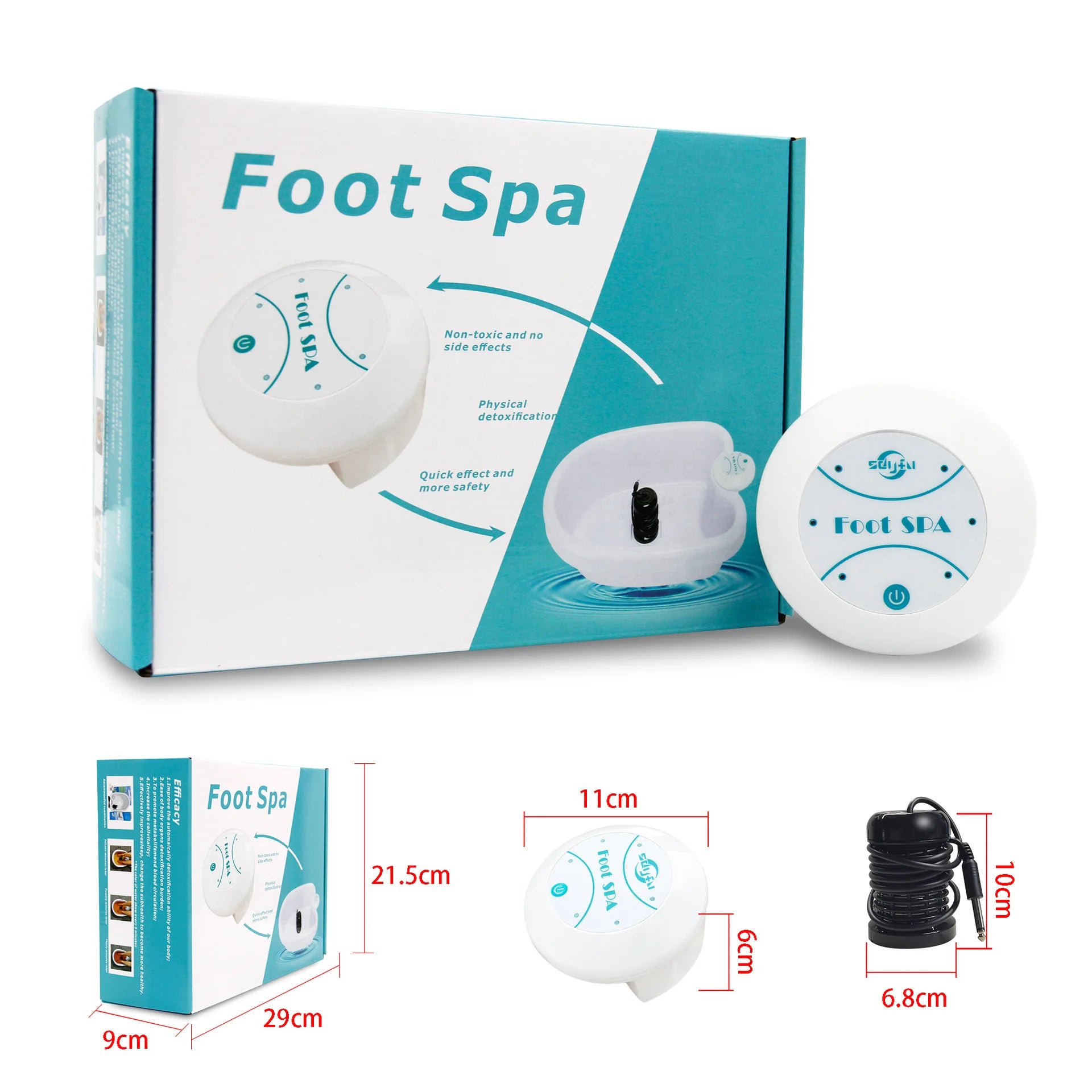 Detox Ion Electric Foot Spa Machine