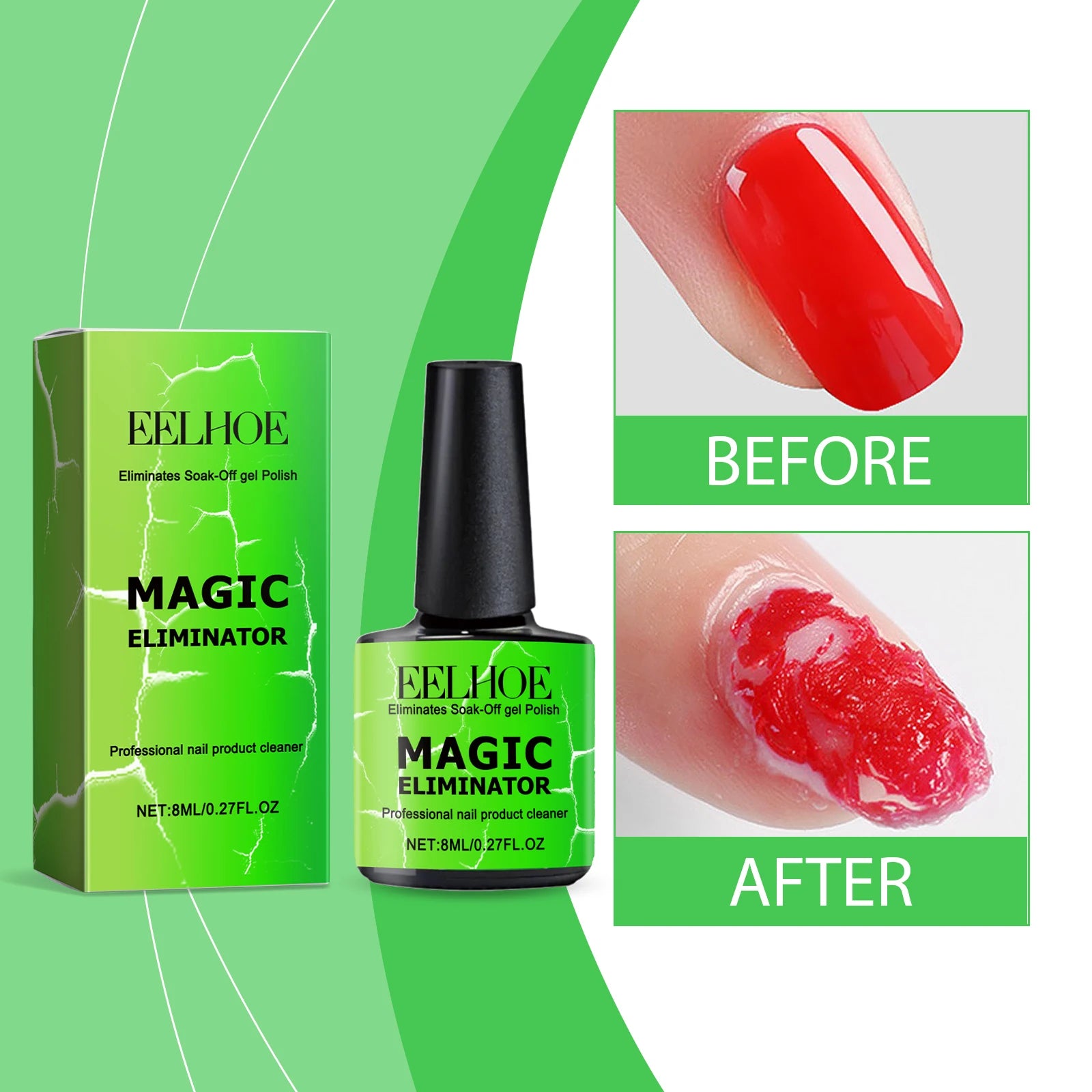 Magic Remover Nail Polish Harmless