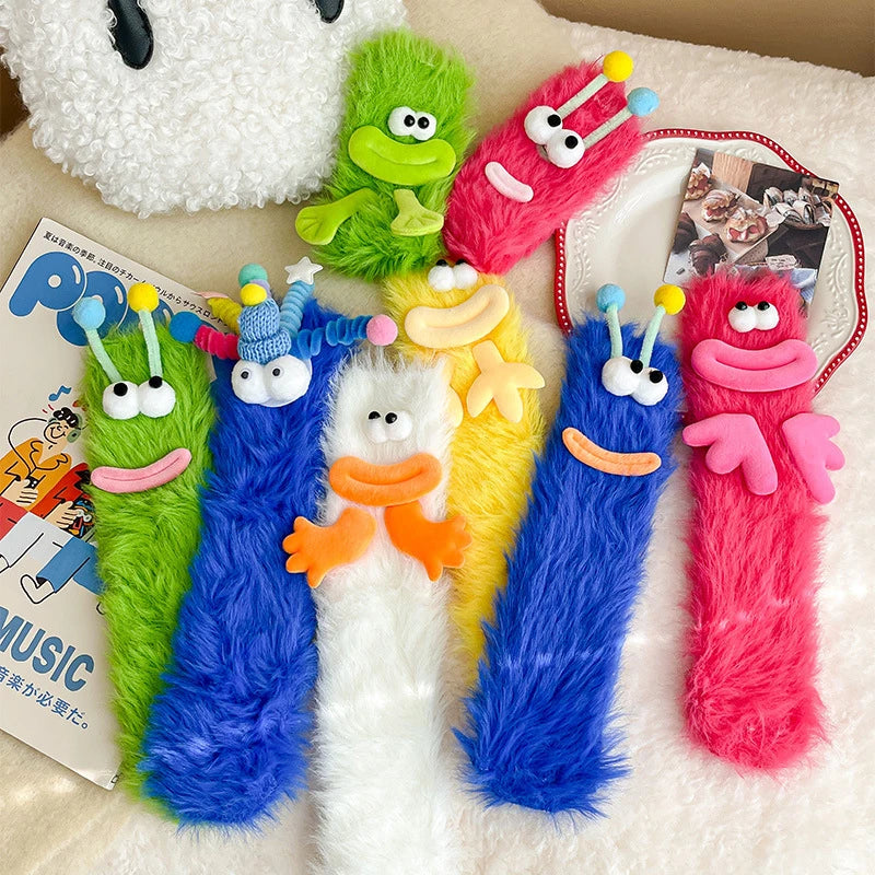 Funny Monster Socks Women