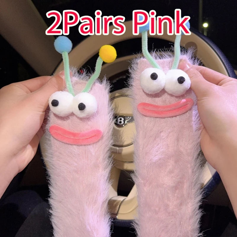 Funny Monster Socks Women