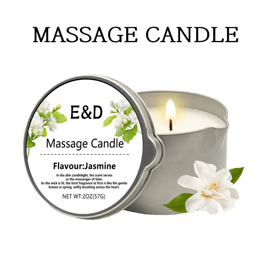 Massage Oil Aromatherapy Candle