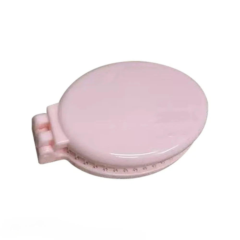 Foldable Travel Hair Brush with Mirror
