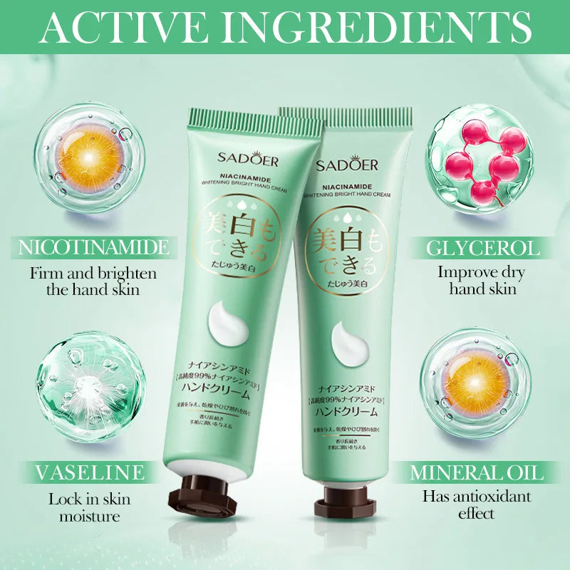 Anti-Drying Crack Moisturizing Brightening Repairing Hand Creams