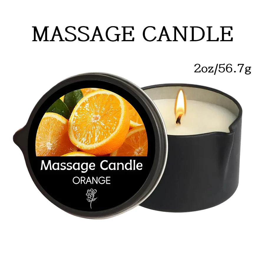 Massage Oil Aromatherapy Candle