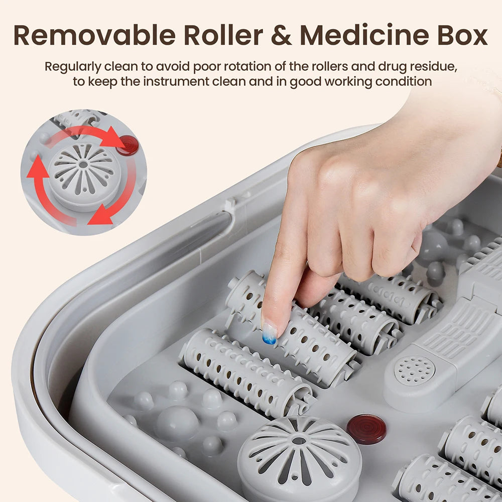 Portable Thermostatic Foot Massage Tub