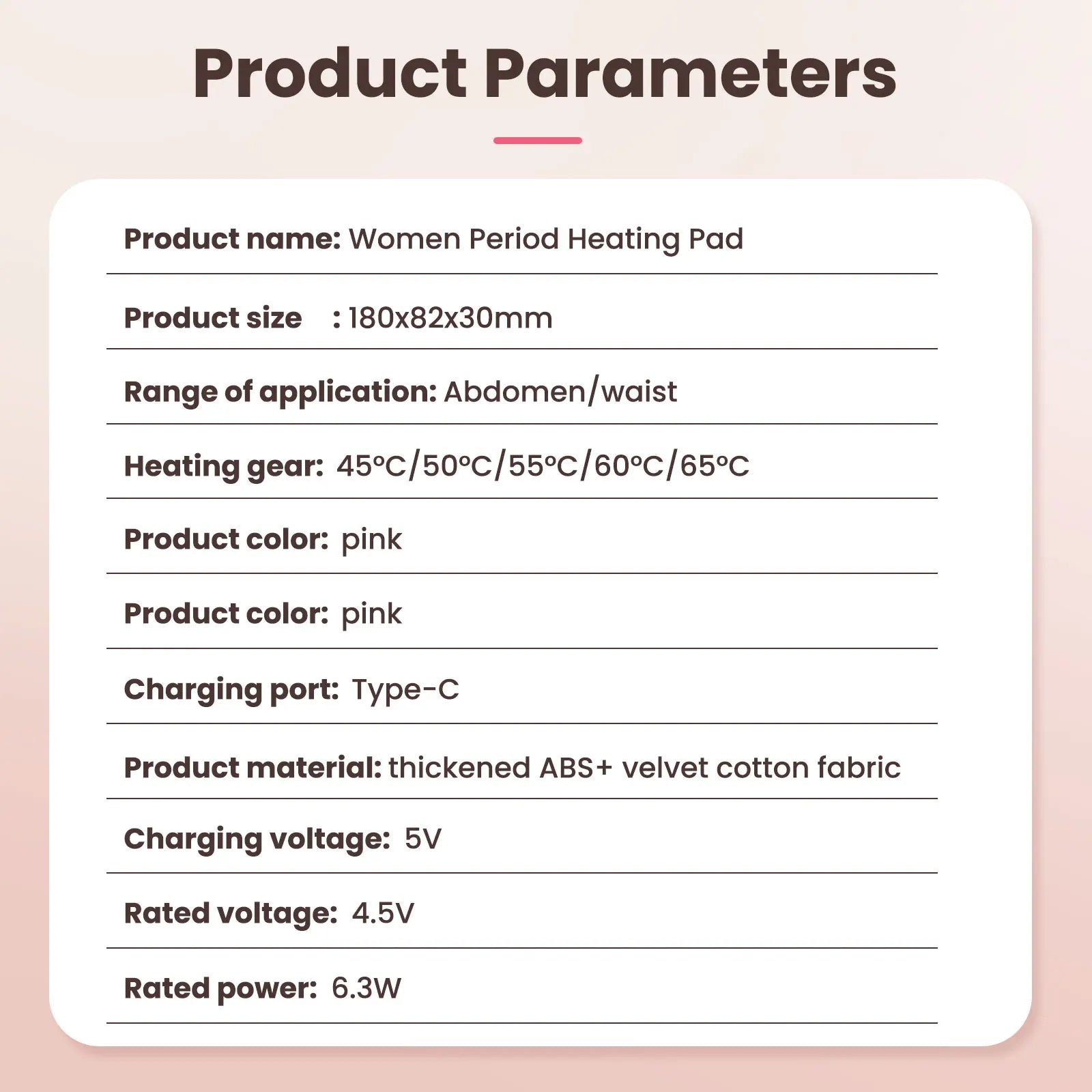 Heating Pad for Women