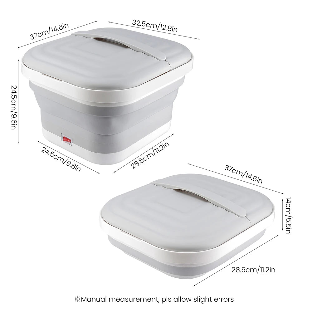 Portable Thermostatic Foot Massage Tub