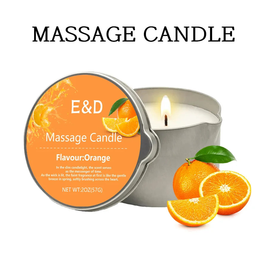Massage Oil Aromatherapy Candle