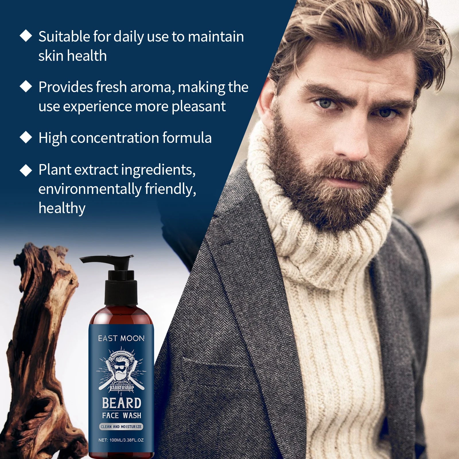 Sandalwood Oil Beard Shampoo