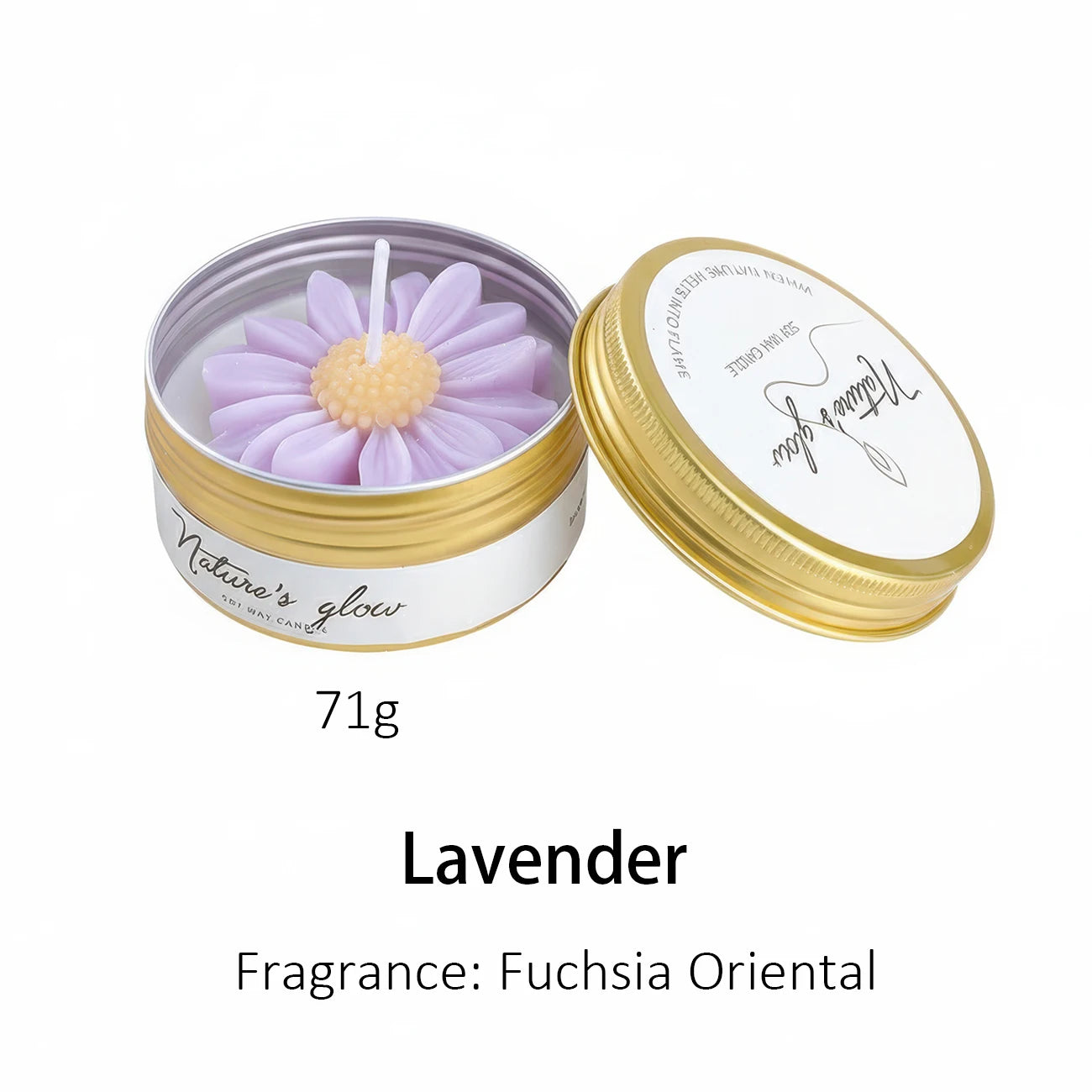 Chamomile Scented Soy Wax Candle