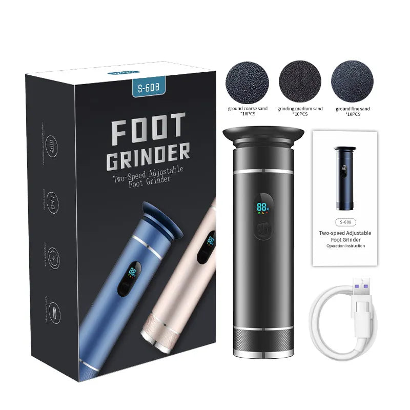 Aluminum Alloy Electric Foot Grinder