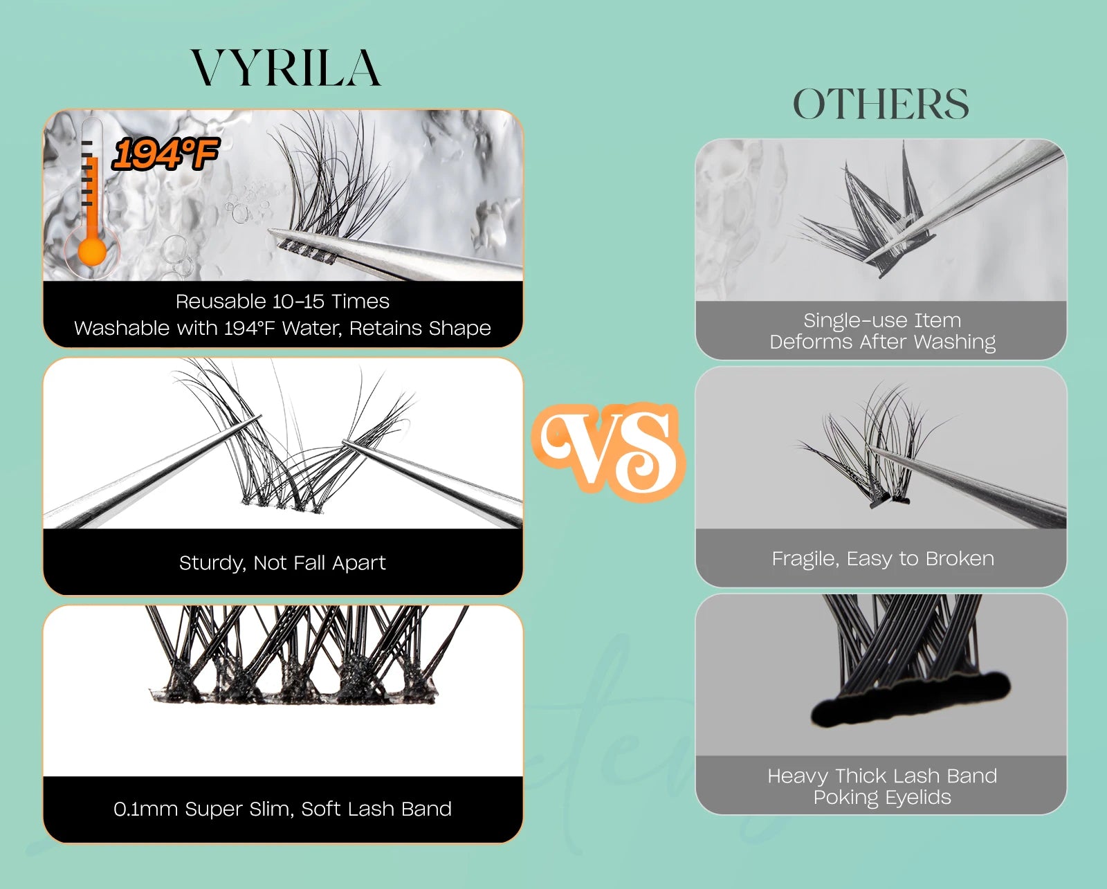 Thin Band Resuable Natural Lashes