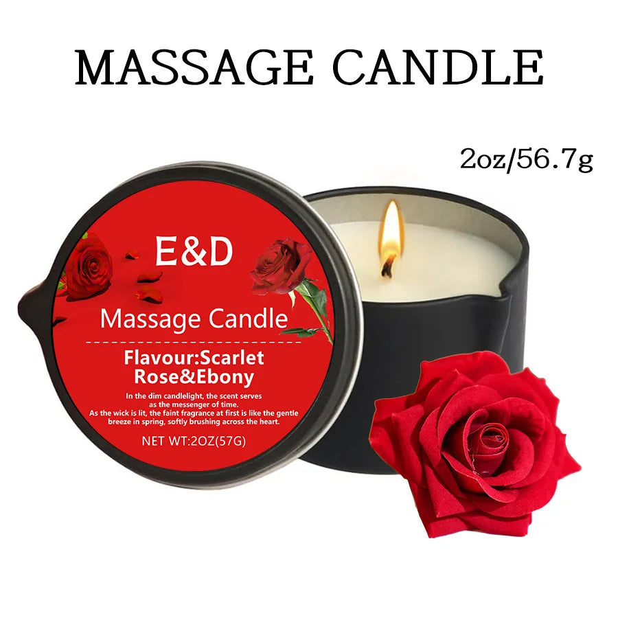 Massage Oil Aromatherapy Candle