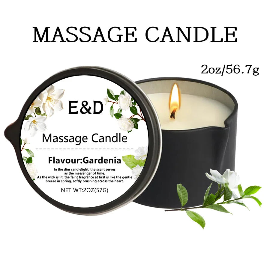 Massage Oil Aromatherapy Candle