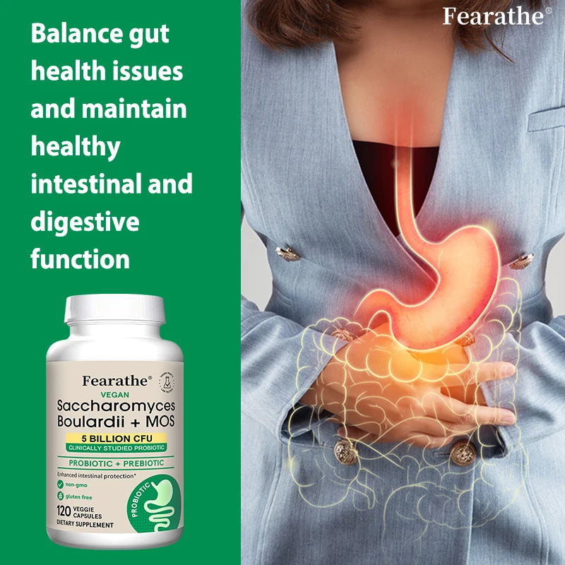 Saccharomyces Boulardii & MOS Supplement