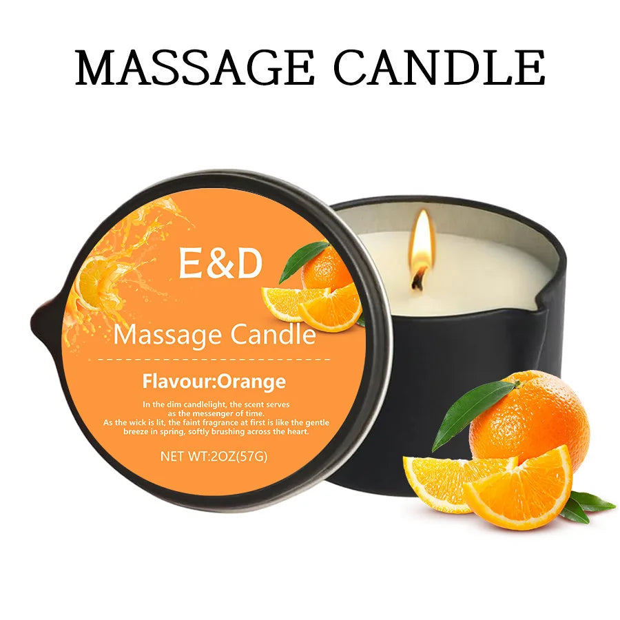 Massage Oil Aromatherapy Candle