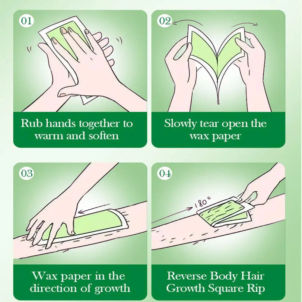 Hair Removal Wax Strips