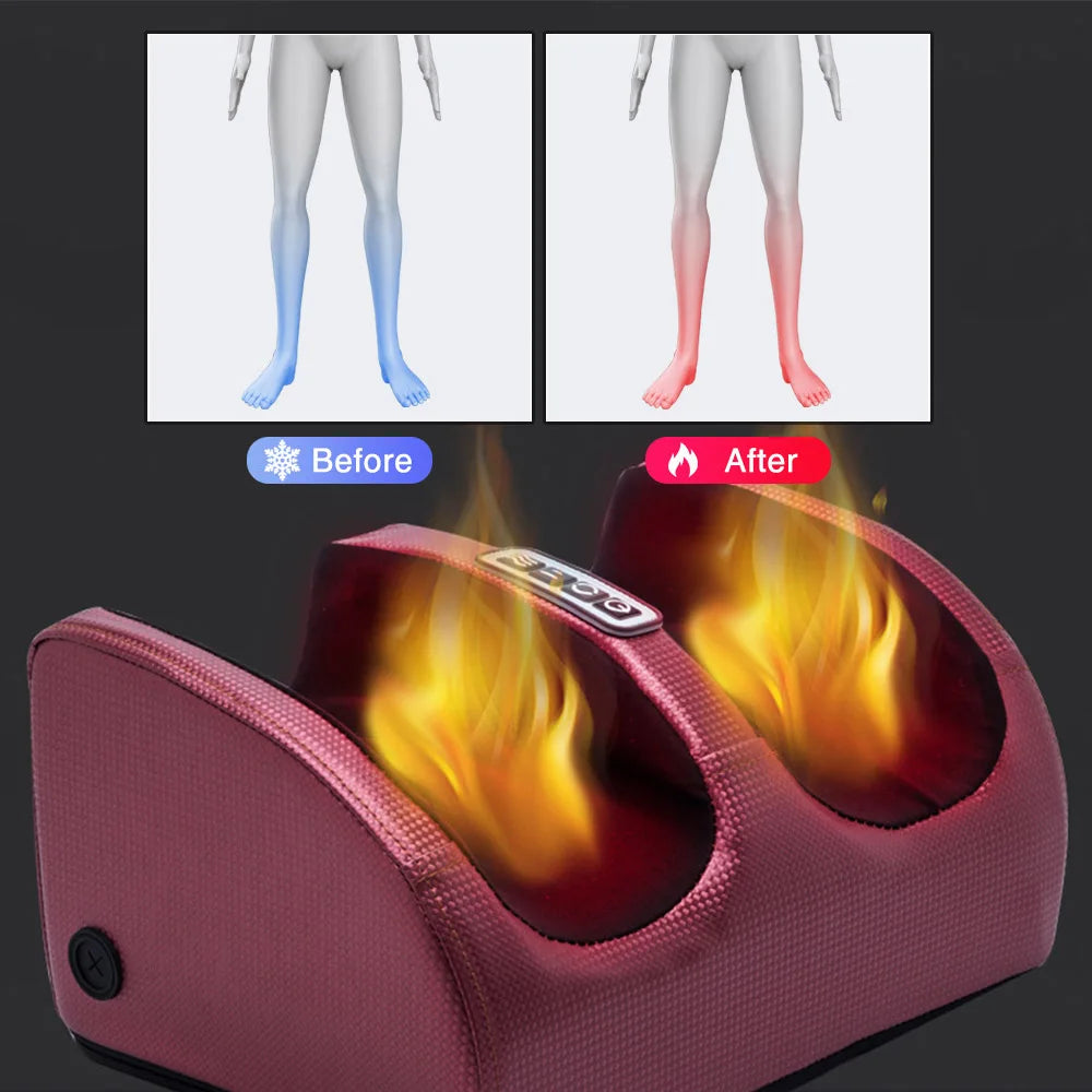 Shiatsu Electric Foot Massager with Heat