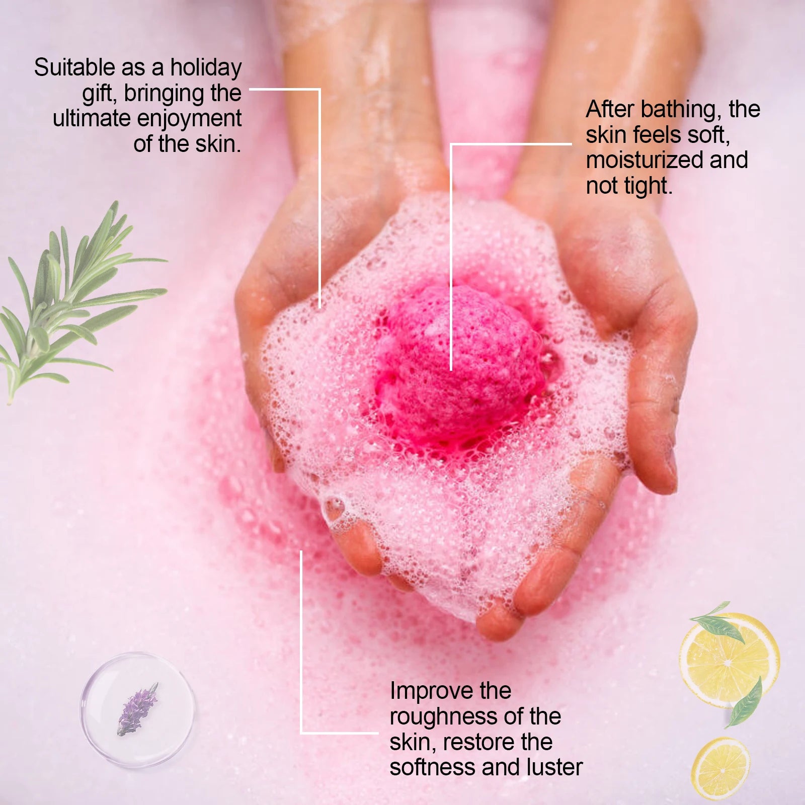 Floral Bath Bomb Set