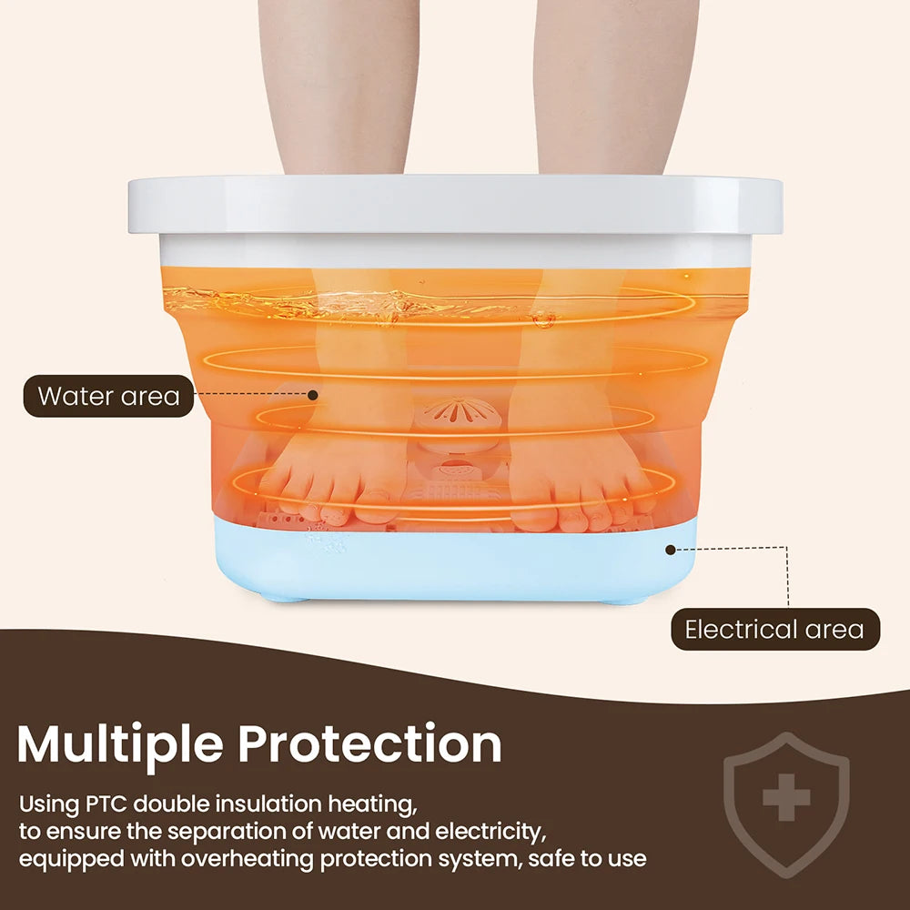 Portable Thermostatic Foot Massage Tub