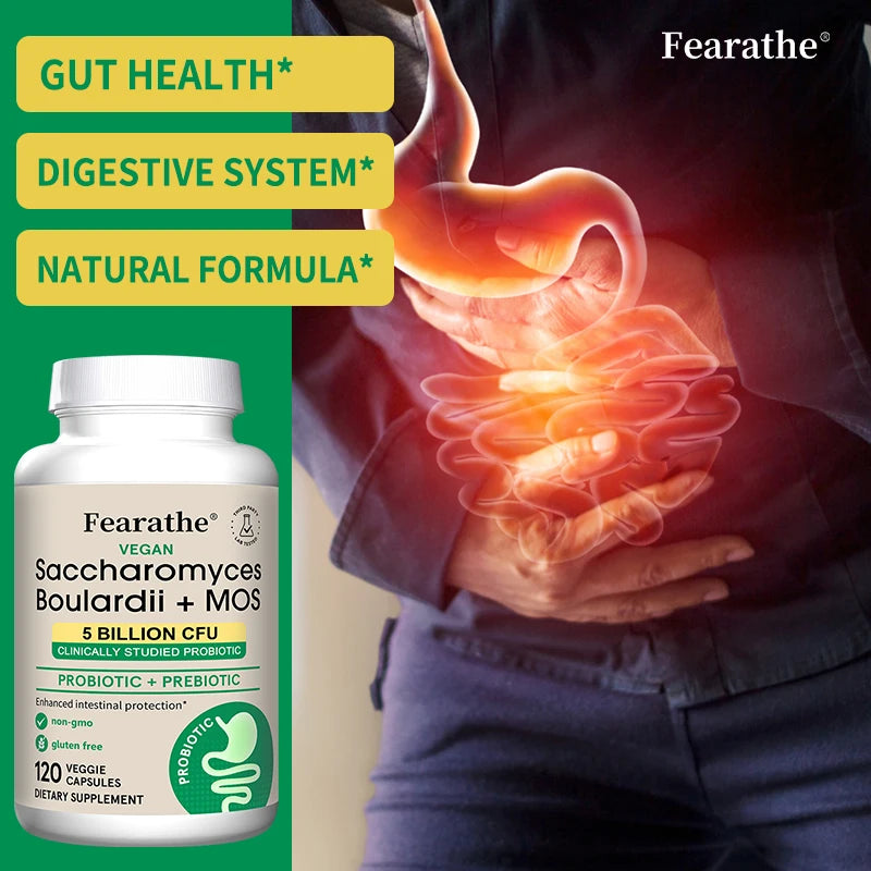 Saccharomyces Boulardii & MOS Supplement