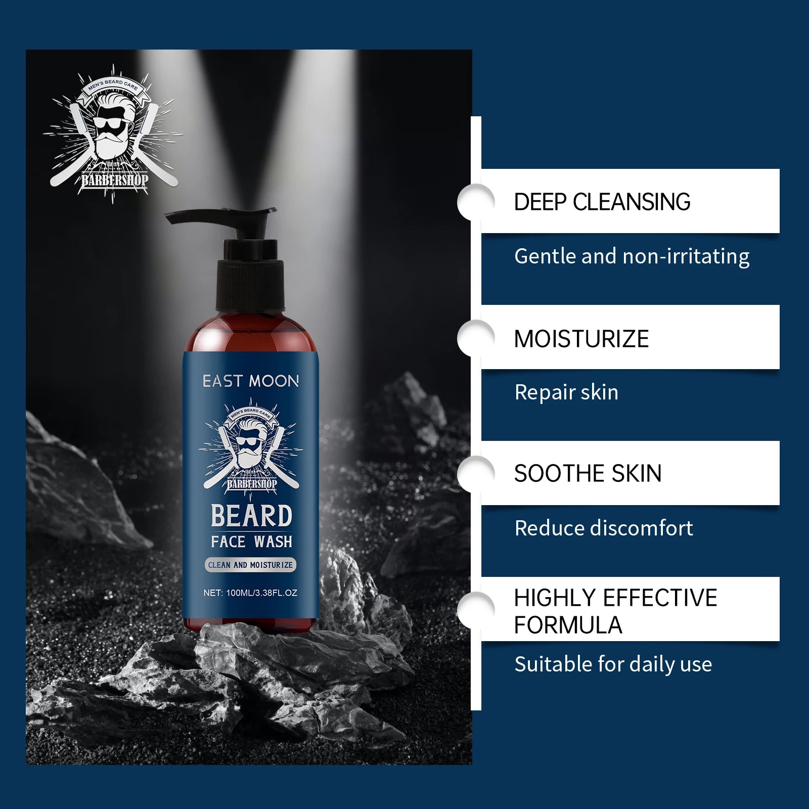 Sandalwood Oil Beard Shampoo
