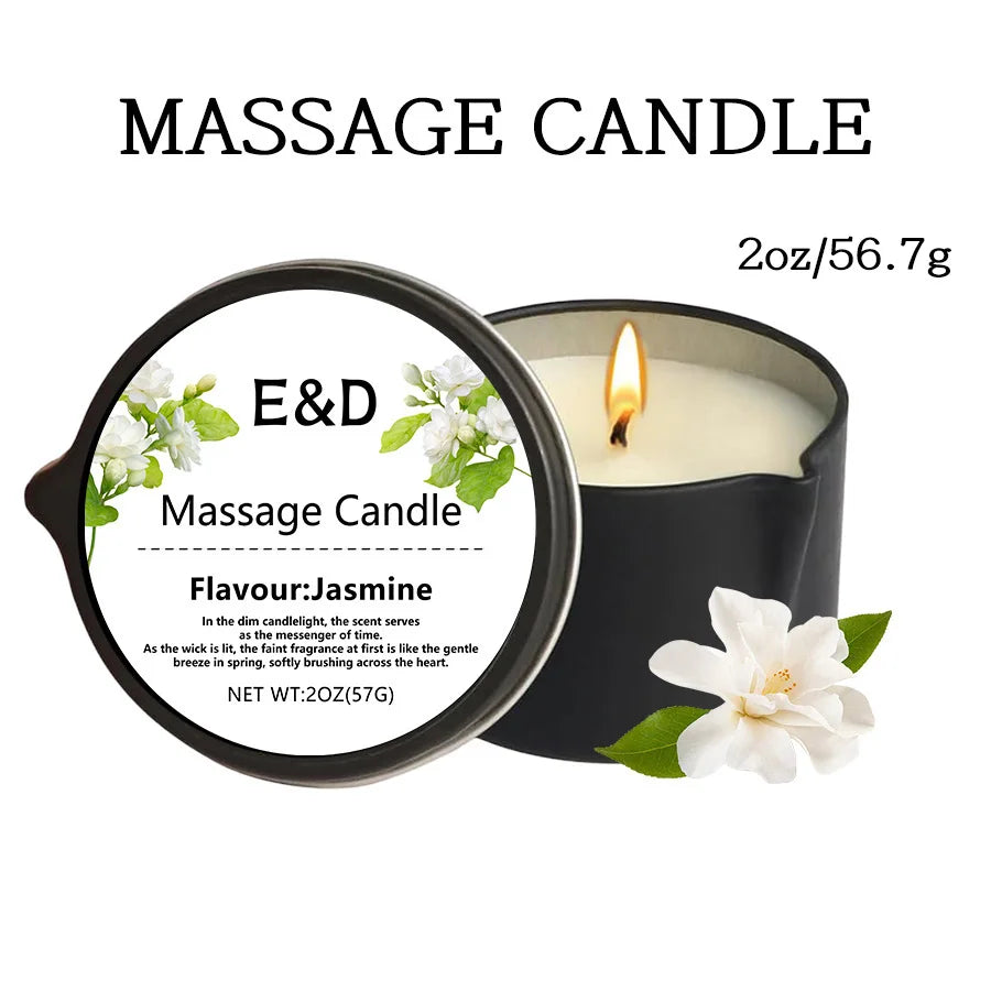 Massage Oil Aromatherapy Candle