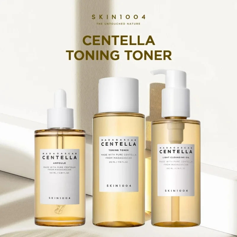 Korean Centella Toner, Oil & Serum Set