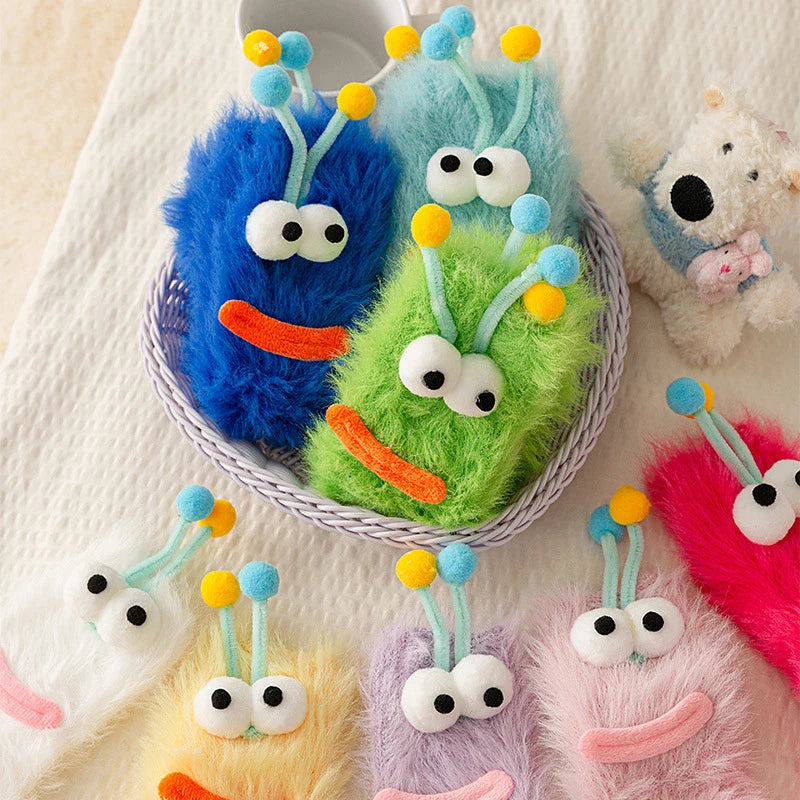 Funny Monster Socks Women