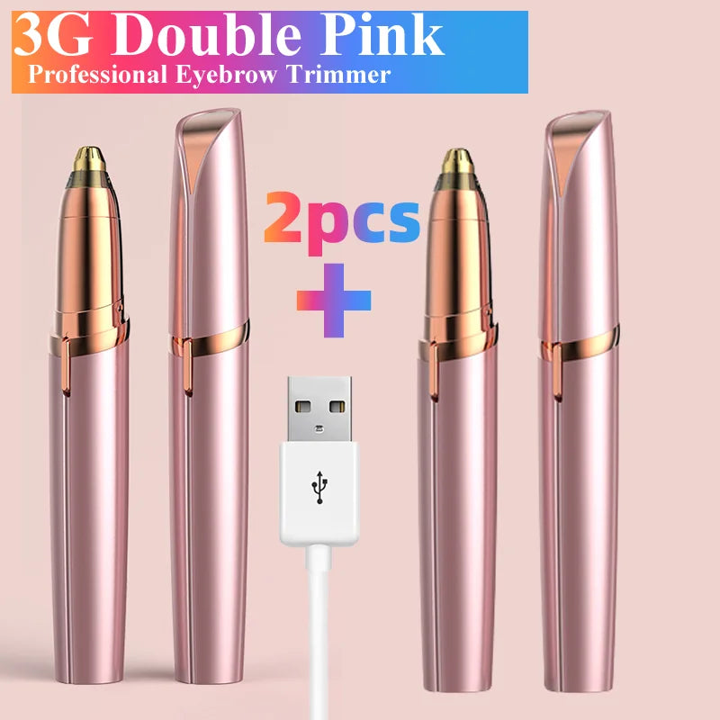 Electric Eyebrow Trimmer & Mini Epilator