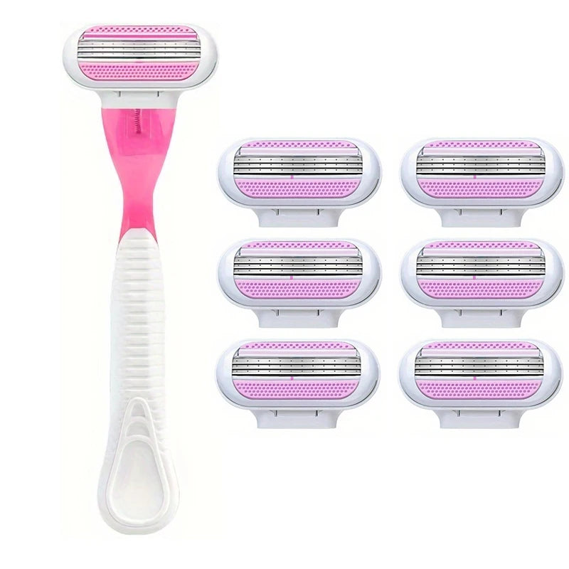 Venus Compatible Safety Razor & Blade Set