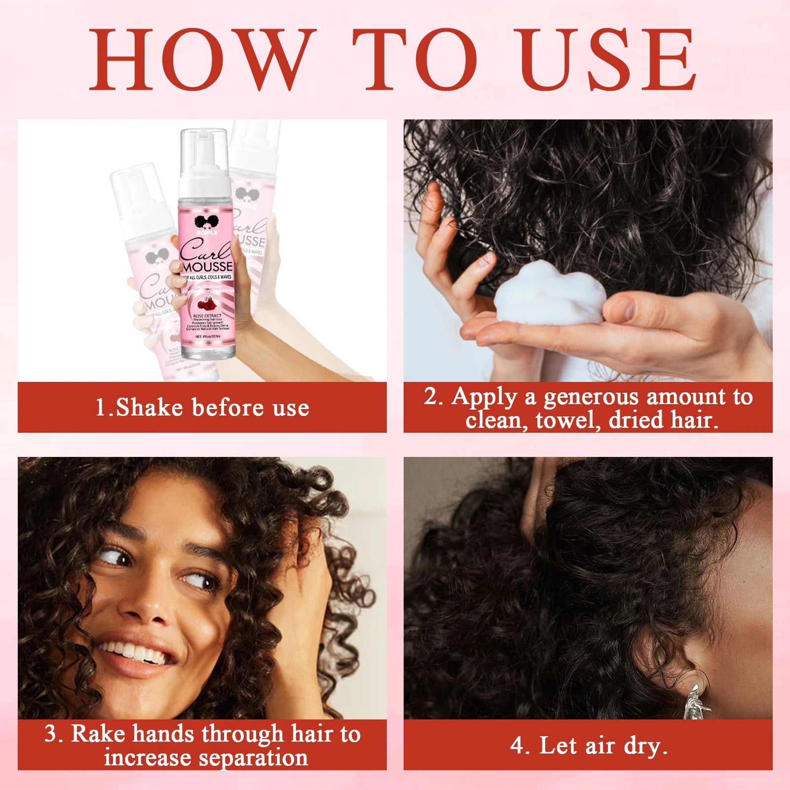 Hair Styling Foam