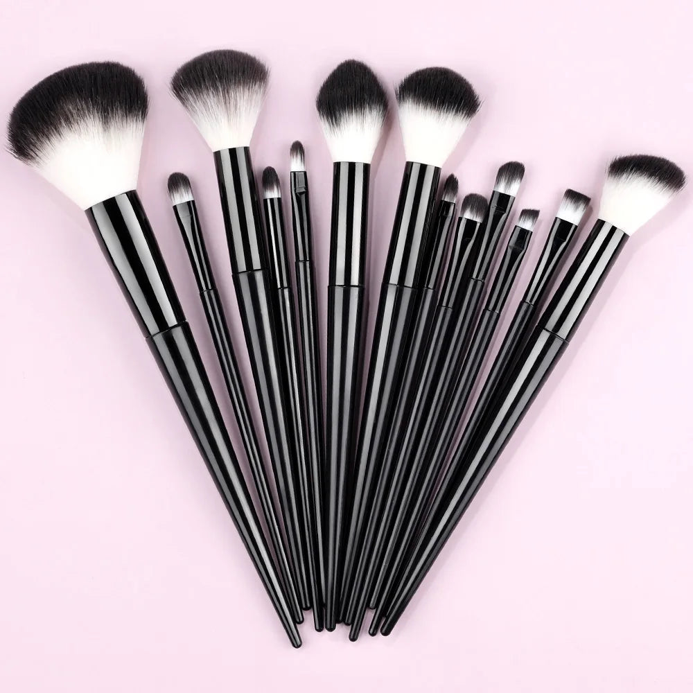 13PCS Makeup Brush Set with Puffs