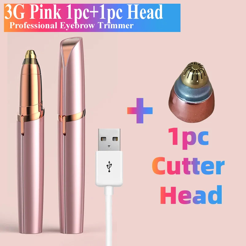 Electric Eyebrow Trimmer & Mini Epilator