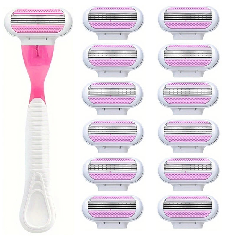 Venus Compatible Safety Razor & Blade Set