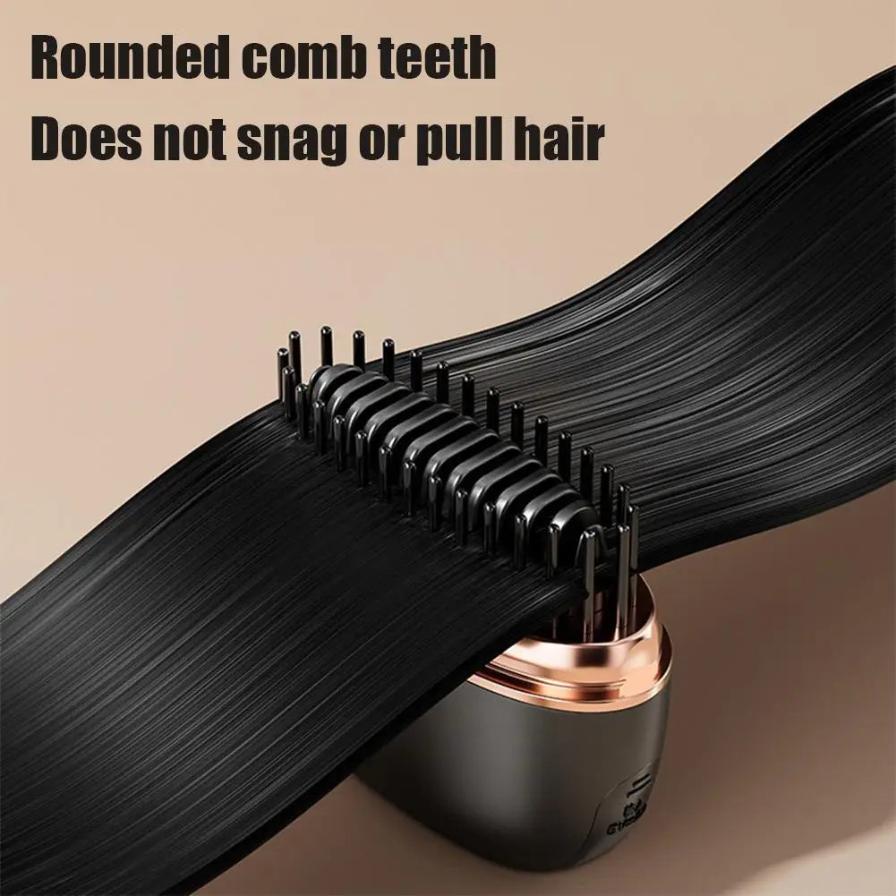 Wireless Hair Straightener Brush