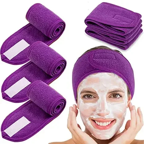 Adjustable Women's Spa Headband