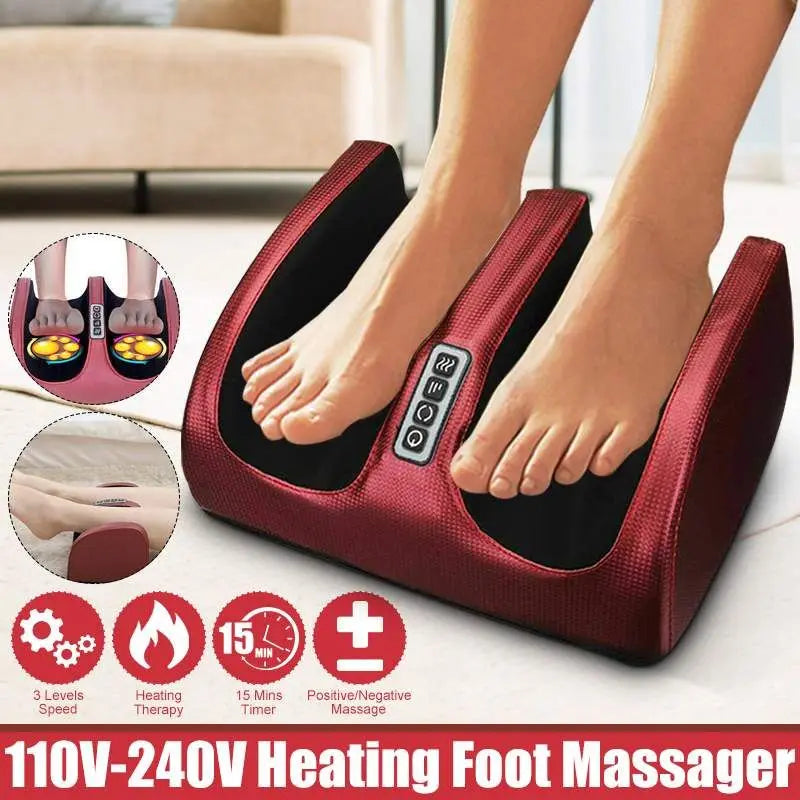 Shiatsu Electric Foot Massager with Heat