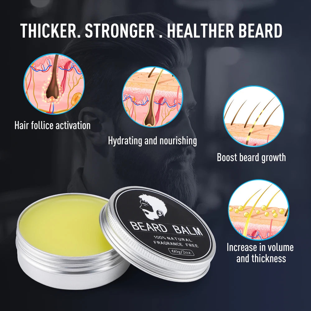 Man Natural Beard Balm Wax